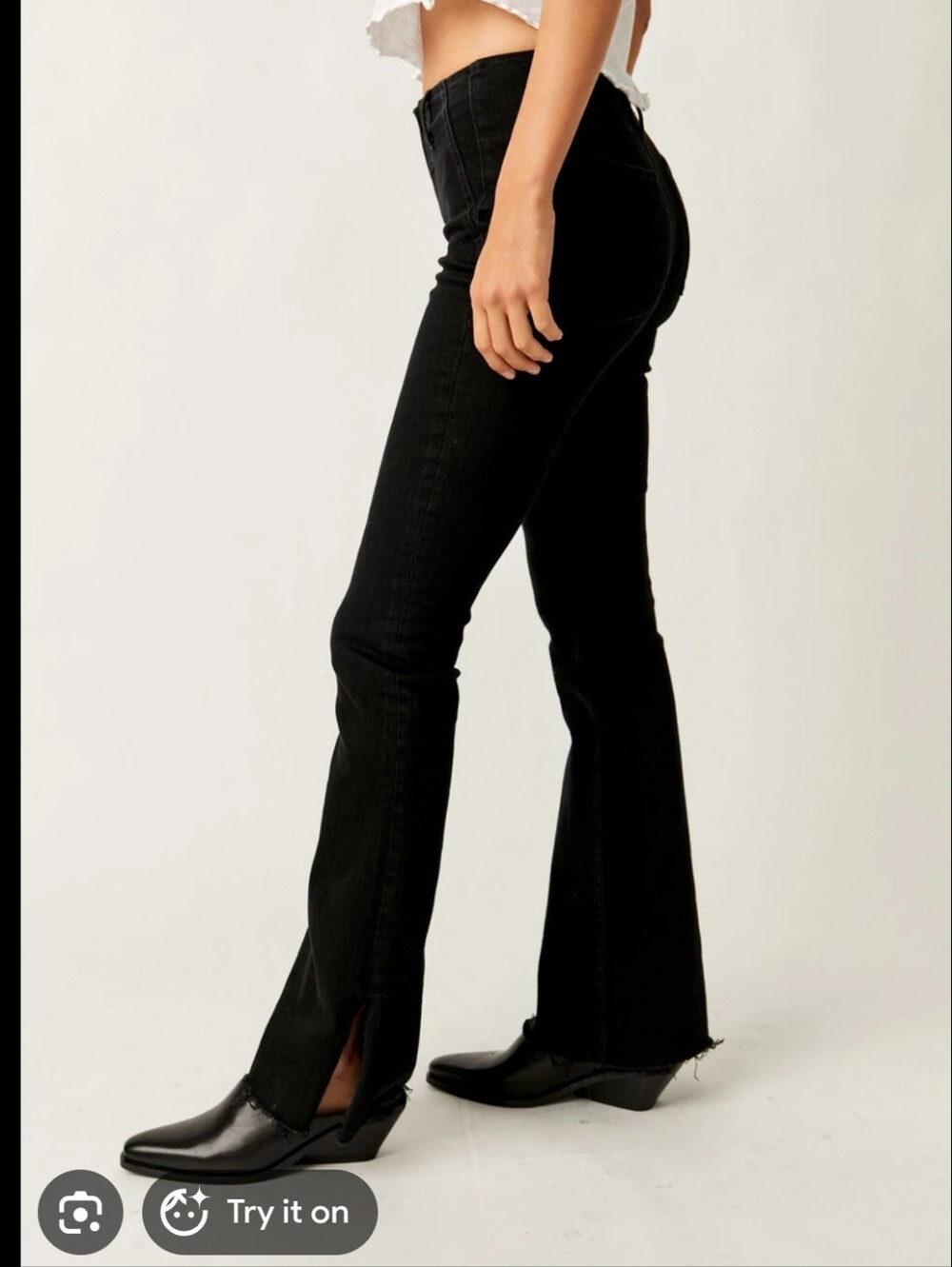 Free People Penny Pull On Flare Jeans